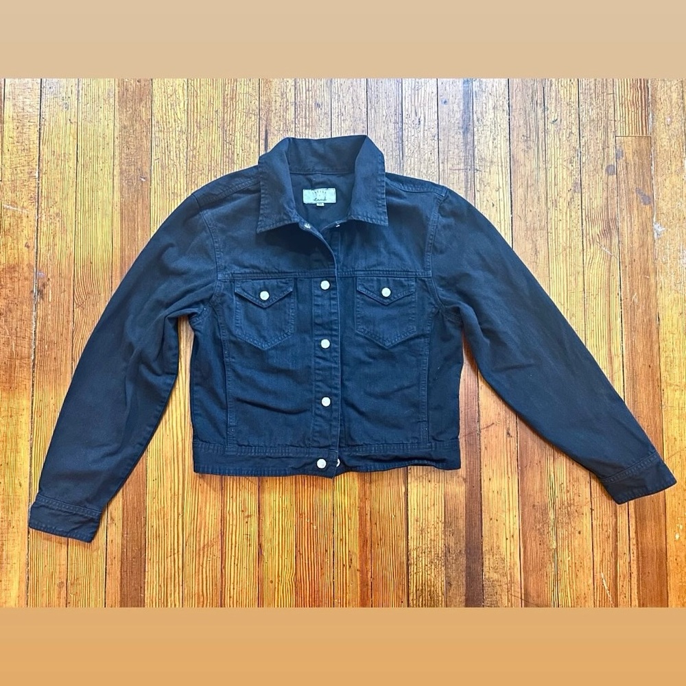 Black Denim Jacket